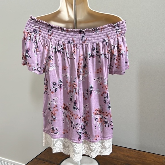Xhilaration Women's Size Small "off the shoulder" Summer Top - Picture 5 of 9